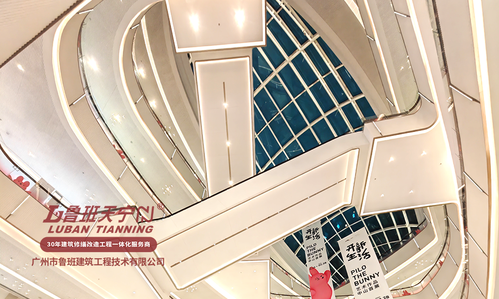 中山石歧万象汇商业广场结构改造工程（大量加建扶梯、电梯、楼梯）