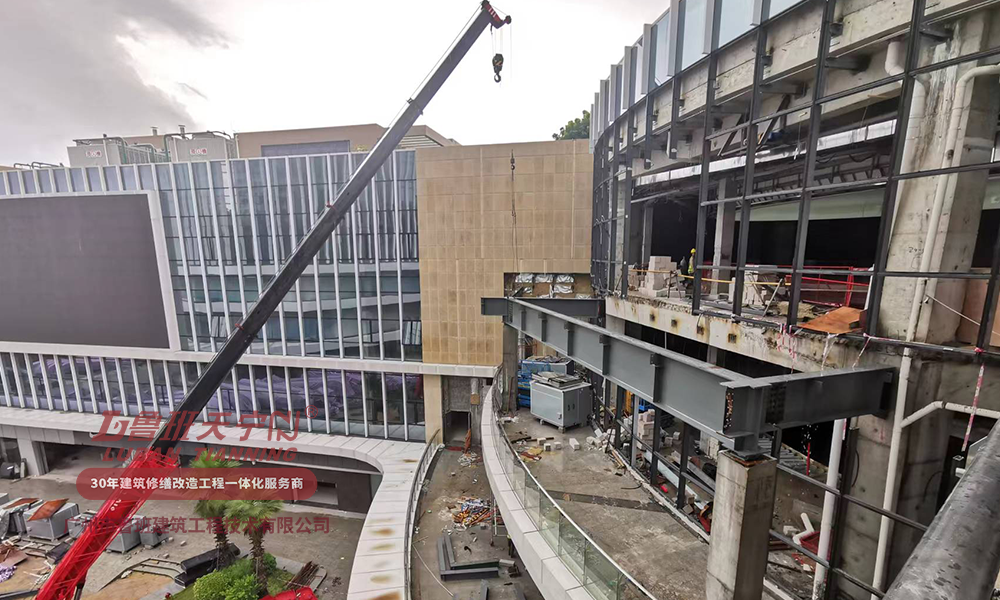 中山石歧万象汇商业广场结构改造工程（大量加建扶梯、电梯、楼梯）